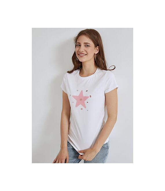 T-shirt με αστέρι SM7958.4919+1