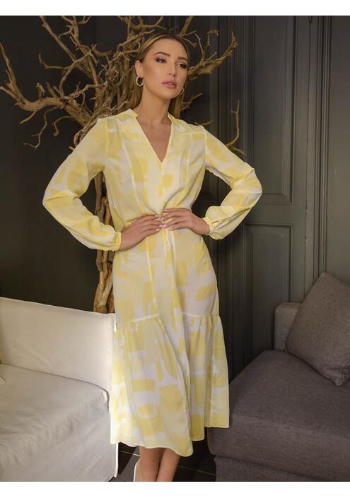 Glamorous Φόρεμα Maxi Κίτρινο- Late Calls
