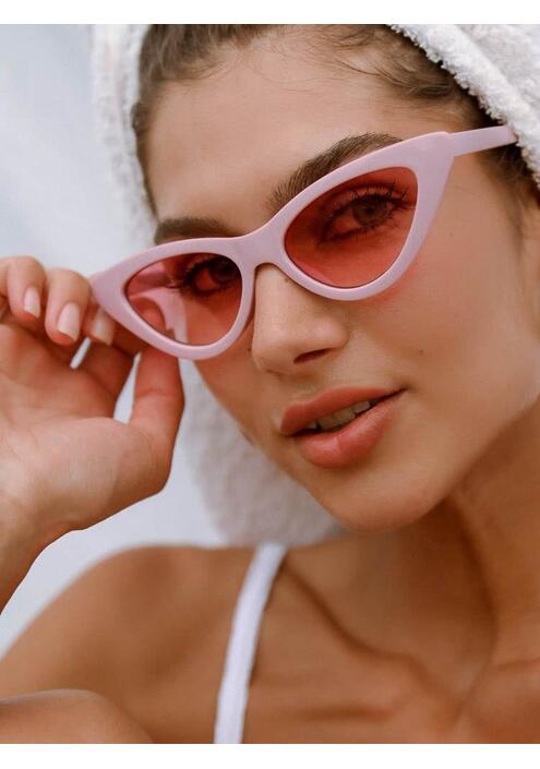 Γυαλιά Ηλίου Με Κοκάλινο Σκελετό Ροζ - Maeve
