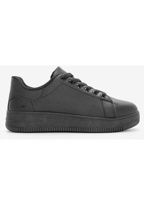 Sneakers Basic Δίσολα 022383 ΜΑΥΡΟ