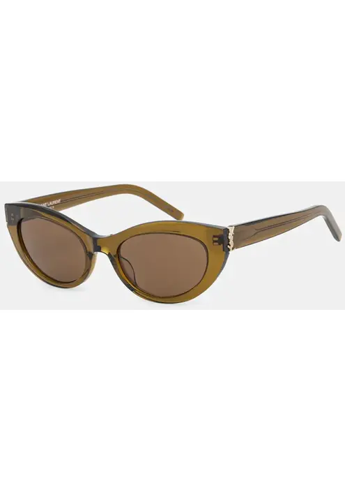 Γυαλιά ηλίου Saint Laurent χρώμα: καφέ