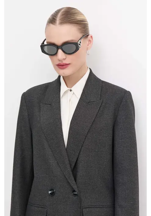 Γυαλιά ηλίου Gucci χρώμα: μαύρο, GG1691S