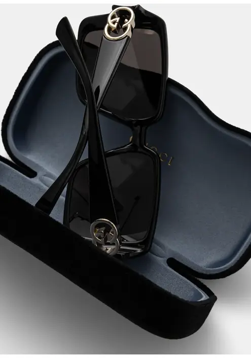 Γυαλιά ηλίου Gucci χρώμα: μαύρο, GG1692S