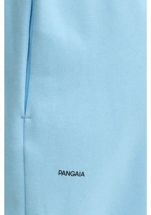Βαμβακερό παντελόνι Pangaia χρώμα: τιρκουάζ