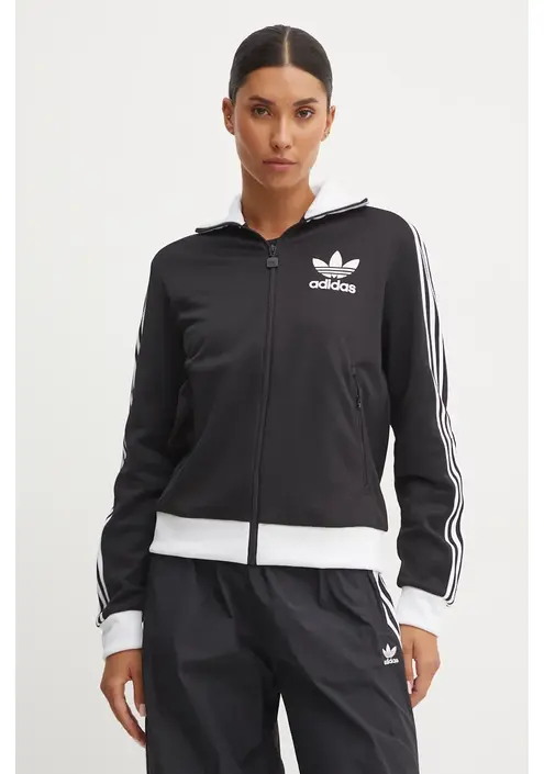 Μπλούζα adidas Originals Adicolor χρώμα: μαύρο, IW3174