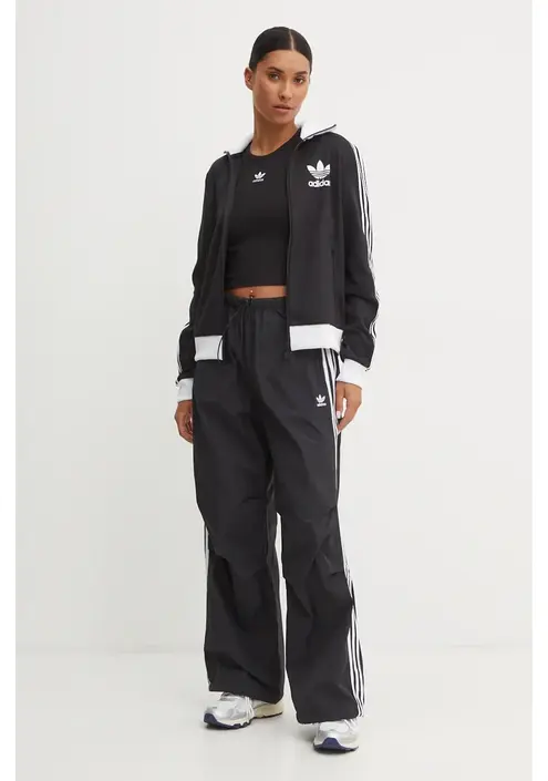 Μπλούζα adidas Originals Adicolor χρώμα: μαύρο, IW3174
