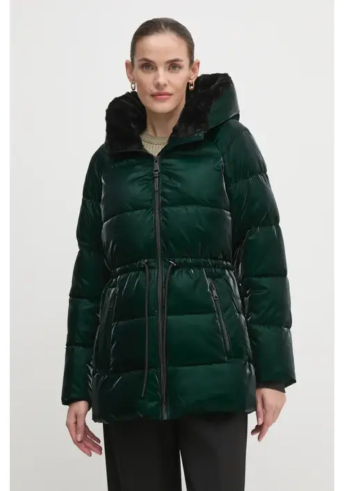 Μπουφάν Dkny χρώμα: πράσινο, DLEMPS63