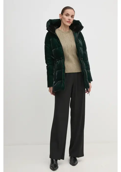 Μπουφάν Dkny χρώμα: πράσινο, DLEMPS63