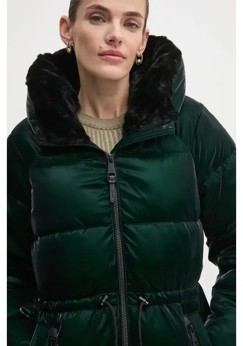 Μπουφάν Dkny χρώμα: πράσινο, DLEMPS63