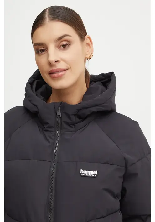 Μπουφάν Hummel χρώμα: μαύρο, 225949
