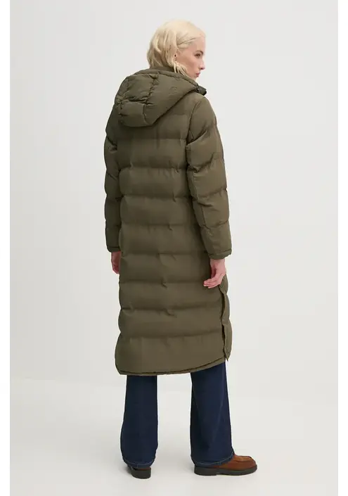 Μπουφάν Pepe Jeans BIBI LONG χρώμα: πράσινο, PL402437