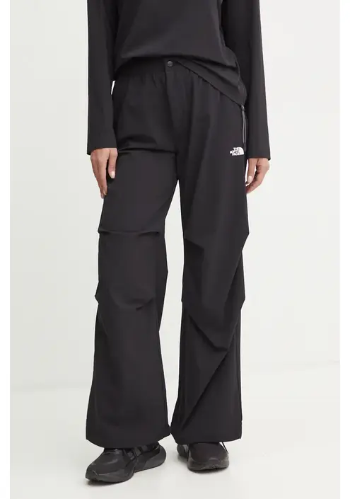 Παντελόνι The North Face Woven χρώμα: μαύρο, NF0A89H1JK31