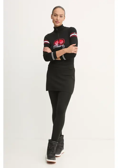 Πουλόβερ Newland Saphira χρώμα: μαύρο, N46638.15