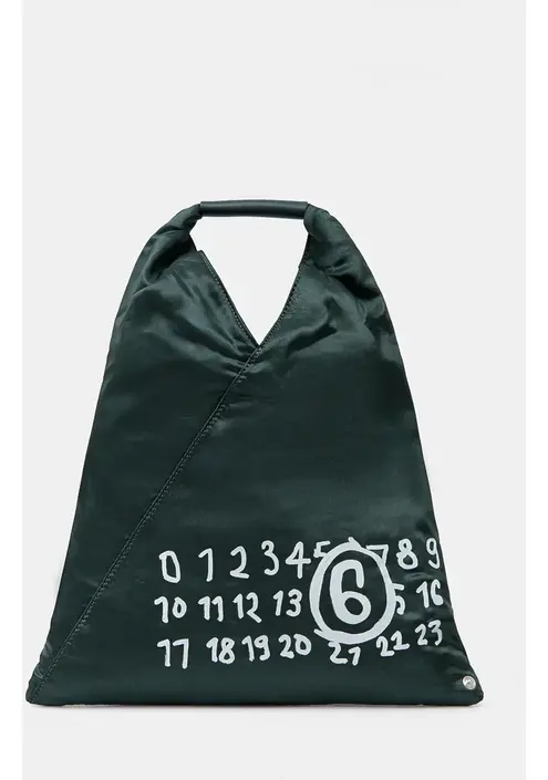 Τσάντα MM6 Maison Margiela χρώμα: πράσινο, S54WD0043.P7184