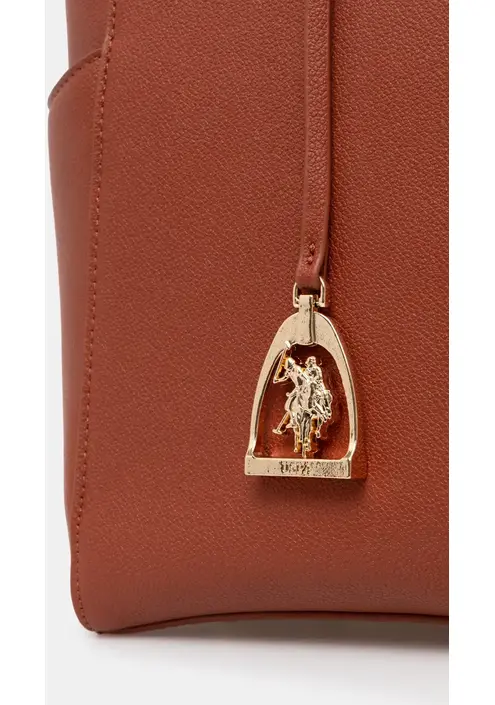 Τσάντα U.S. Polo Assn. Jones χρώμα: κόκκινο, BIUJE8387WVP