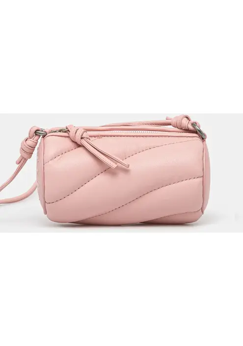 Δερμάτινη τσάντα Fiorucci Leather Micro Mella Bag χρώμα: ροζ, U01FMASL005LE04PN02