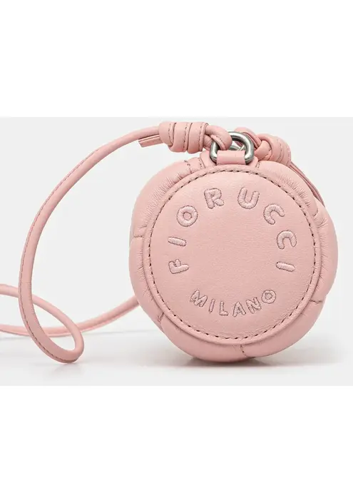 Δερμάτινη τσάντα Fiorucci Leather Micro Mella Bag χρώμα: ροζ, U01FMASL005LE04PN02