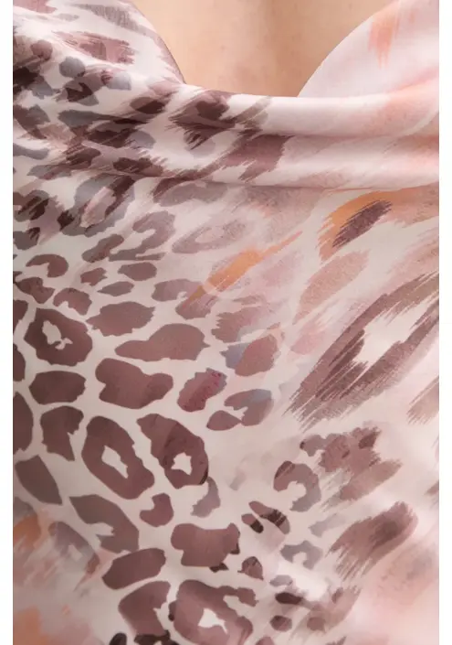 Φόρεμα Guess χρώμα: ροζ
