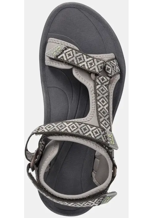 Σανδάλια Jack Wolfskin Wave Breaker χρώμα: μαύρο