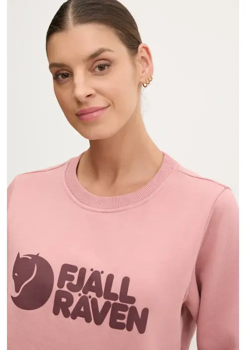 Μπλούζα Fjallraven Fjällräven Logo χρώμα: ροζ, F84143