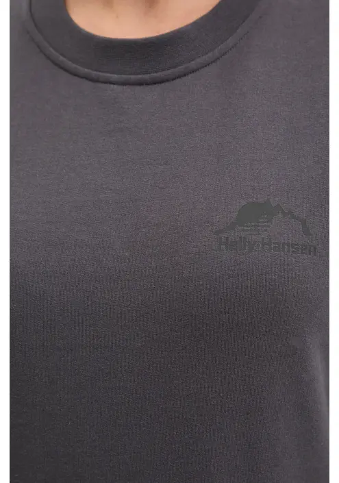 Μπλούζα Helly Hansen Nord Graphic χρώμα: γκρι, 62982