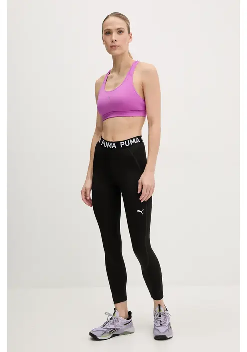Κολάν προπόνησης Puma Strong χρώμα: μαύρο, 526000