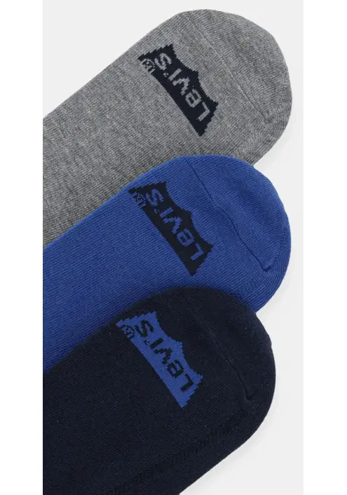 Κάλτσες Levi's 3-pack χρώμα: μπλε, 37157-1193