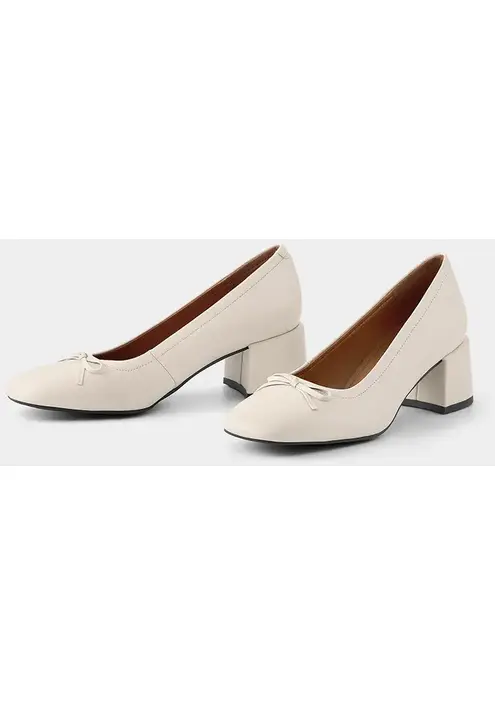 Δερμάτινα γοβάκια Vagabond Shoemakers ADISON χρώμα: μπεζ, 5939-001-02