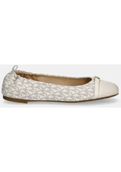 Μπαλαρίνες MICHAEL Michael Kors Mandy χρώμα: μπεζ, 40S5MAFP1B.132