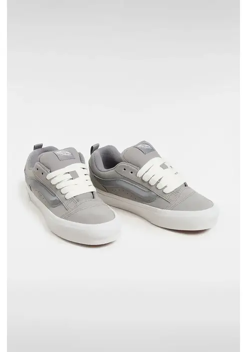 Σουέτ sneakers Vans Knu Skool χρώμα: γκρι, VN000D6CBXC1