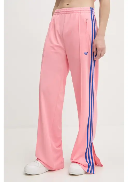 Παντελόνι φόρμας adidas Originals Firebird χρώμα: ροζ, JP2312