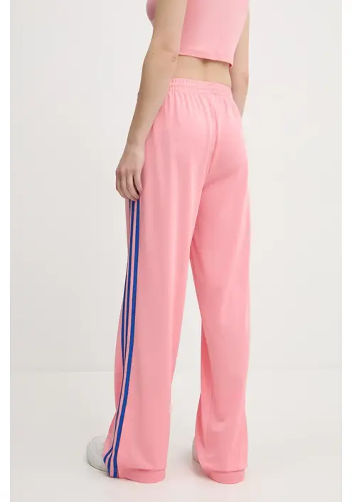 Παντελόνι φόρμας adidas Originals Firebird χρώμα: ροζ, JP2312