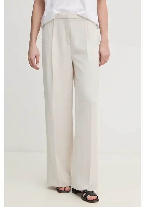 Παντελόνι Calvin Klein χρώμα: μπεζ, K20K208214