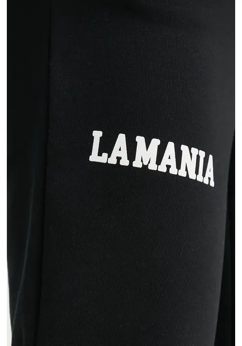 Παντελόνι φόρμας La Mania χρώμα: μαύρο, SOUL