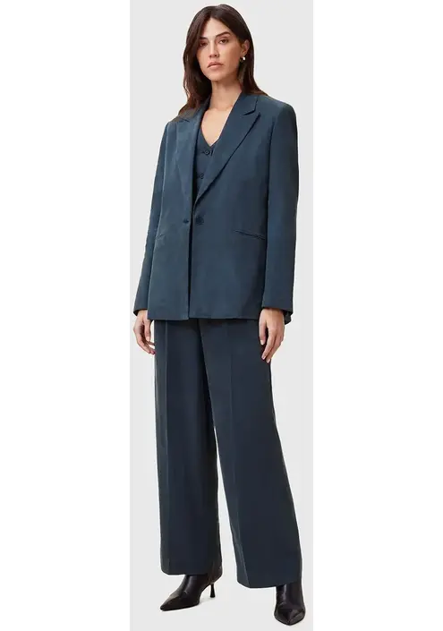 Παντελόνι AllSaints AVERIE χρώμα: μπλε, W040QC