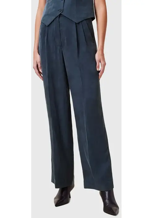 Παντελόνι AllSaints AVERIE χρώμα: μπλε, W040QC