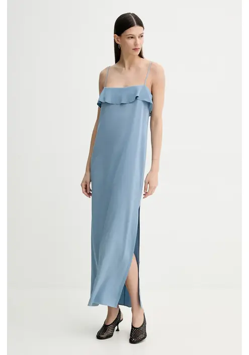 Φόρεμα Filippa K χρώμα: μπλε, 31179