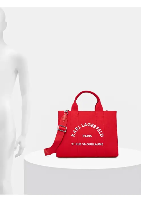 Τσάντα Karl Lagerfeld χρώμα: κόκκινο, A1W50010
