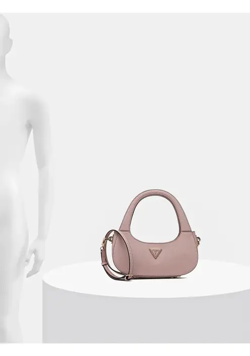 Τσάντα Guess ECO JAZLYNN χρώμα: ροζ, HWEZG9 52301