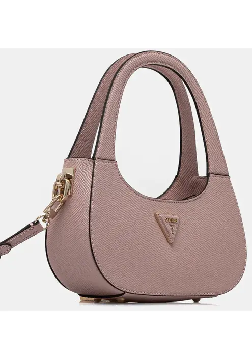 Τσάντα Guess ECO JAZLYNN χρώμα: ροζ, HWEZG9 52301