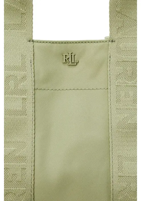 Τσάντα Lauren Ralph Lauren χρώμα: πράσινο, 431962612