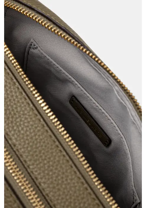Δερμάτινη τσάντα MICHAEL Michael Kors χρώμα: πράσινο, 32S5GYTC5L