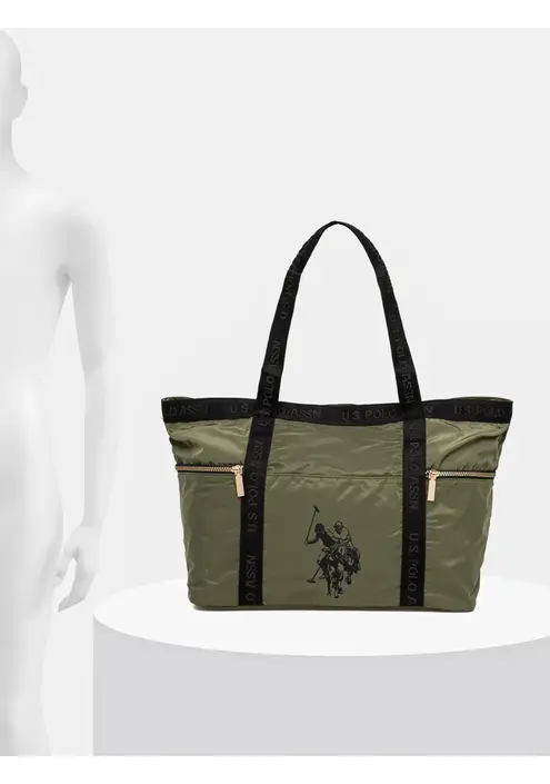 Τσάντα U.S. Polo Assn. NEW SPORT CHIC χρώμα: πράσινο, BEUN55842WN1