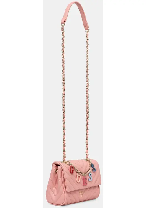 Τσάντα Guess Girl χρώμα: ροζ, J4YZ45 WFZL0
