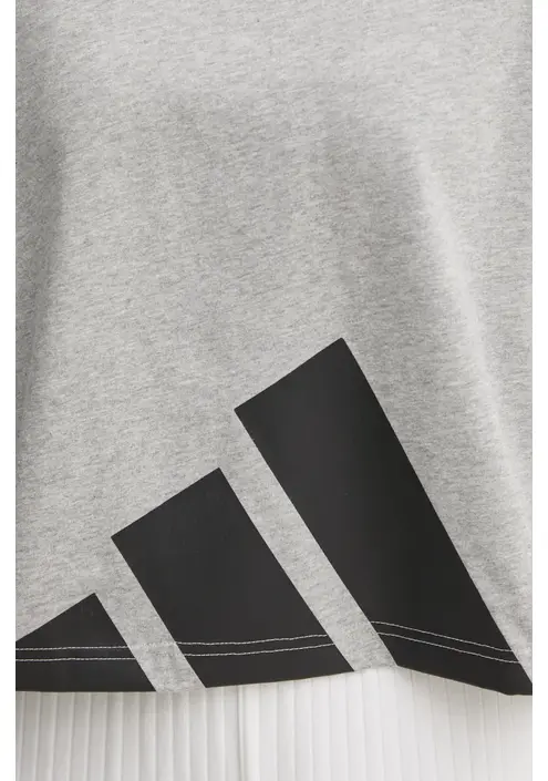 Μπλουζάκι adidas Essentials χρώμα: γκρι, JG8738