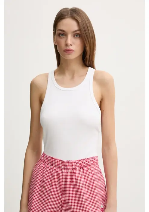 Top Calvin Klein Underwear χρώμα: άσπρο, LV00QS7492