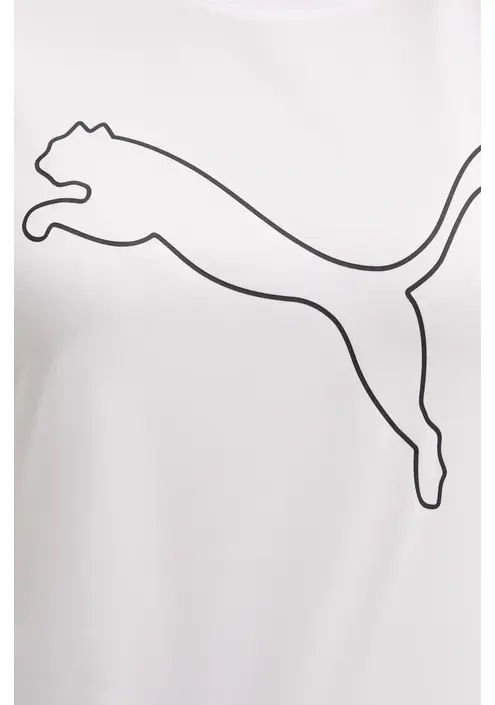 Μπλουζάκι προπόνησης Puma Train All Day Essentials χρώμα: άσπρο, 525892