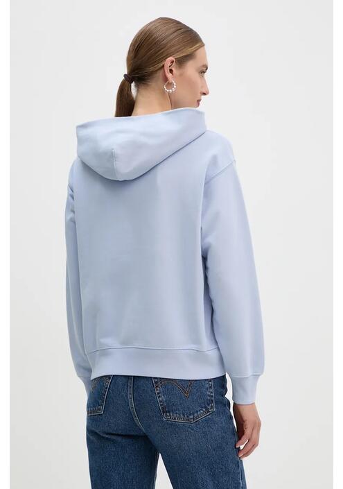 Βαμβακερή μπλούζα Levi's γυναικεία, με κουκούλα, A8790