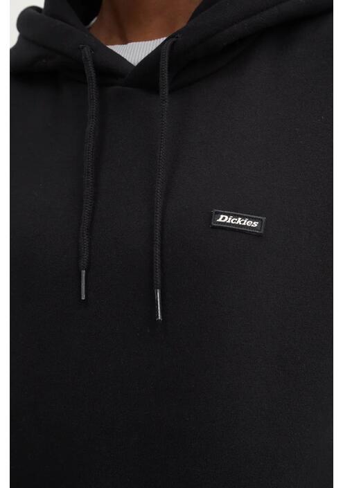 Μπλούζα Dickies CLANCY χρώμα: μαύρο, με κουκούλα, DK0A4Z2W
