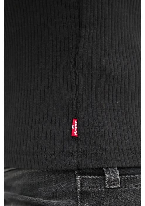 Longsleeve Levi's χρώμα: μαύρο, A8783